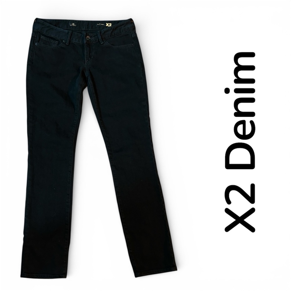X2 Quality Denim Low Rise Skinny Black Jeans